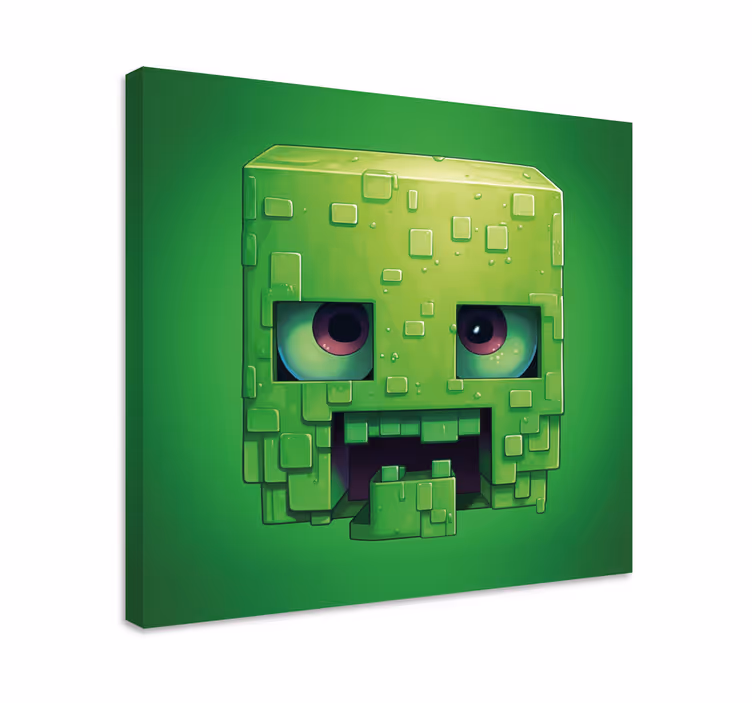 Creepy Pixel Art KarakterCreepy Pixel Art Karakter Videospil lærr - TenStickers