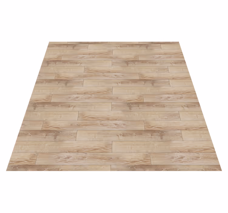 Beige parketgulv vinyl tæppe med træeffekt - TenStickers