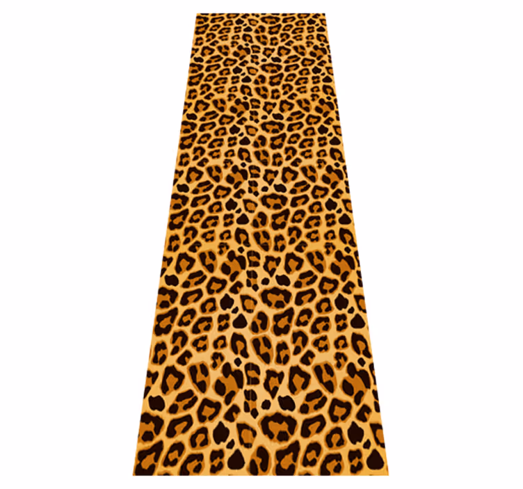 Vinyltæpper med dyr leopard enkelt mønster - TenStickers