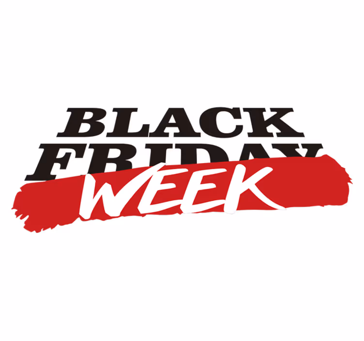 Black friday vinyl tæppe black friday uge - TenStickers