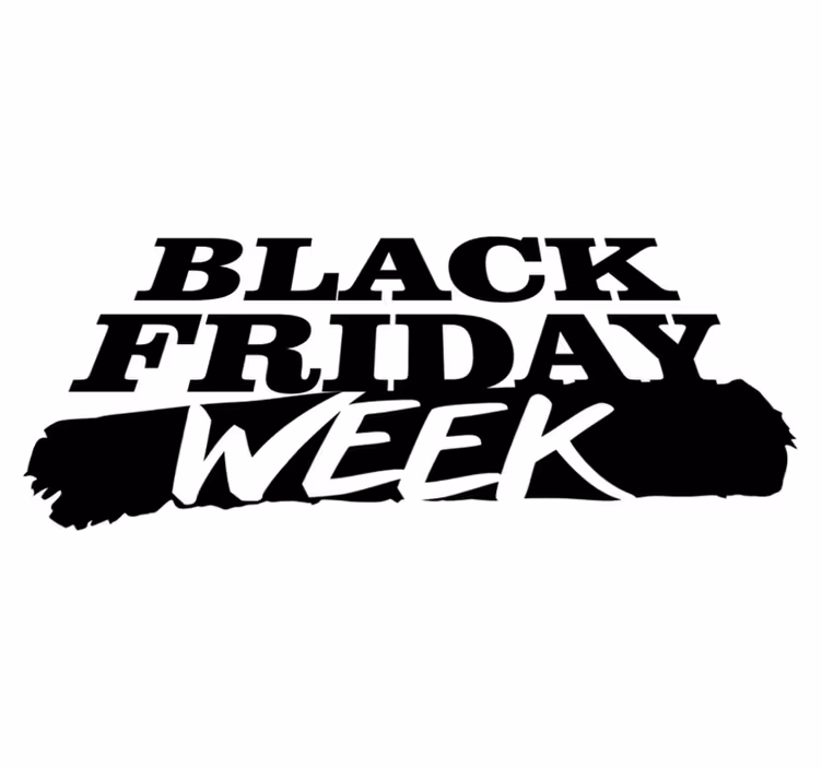 Black friday vinyl tæppe uge tilbud - TenStickers