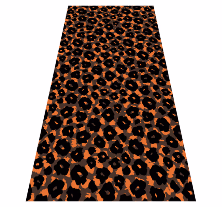 Vinyltæppe med dyreprint kalahari leopard imitation - TenStickers