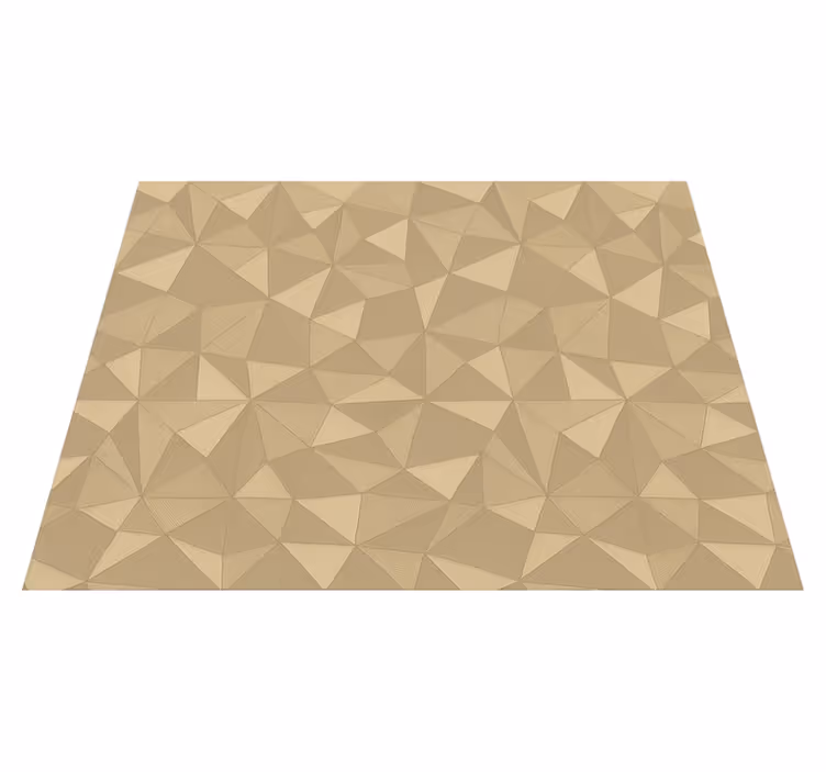 Vinyltæppe til soveværelse i moderne 3d design - TenStickers