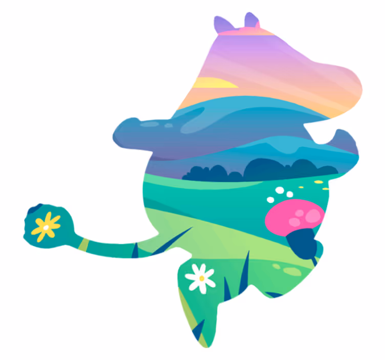 Tæppe til børneværelse moomin verden - TenStickers
