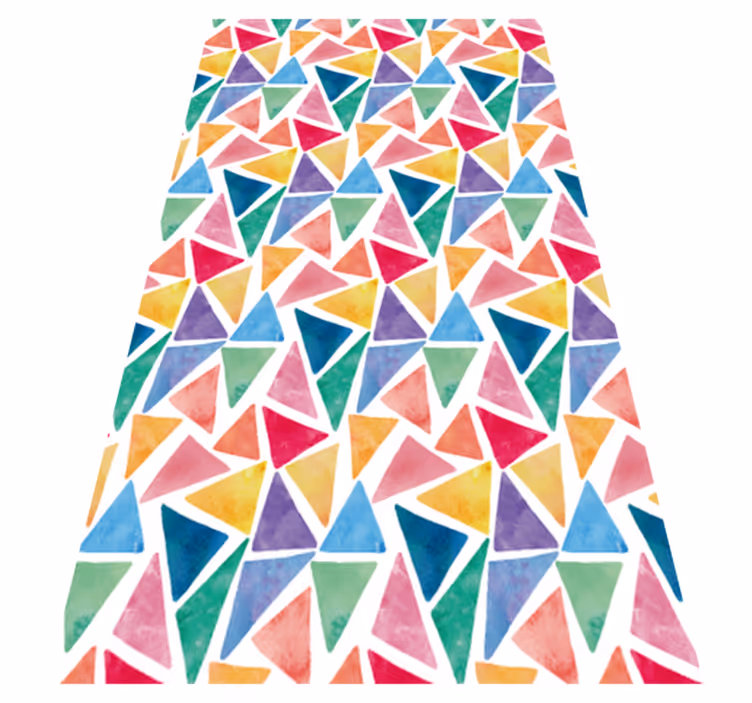 Køkken tæpper geometrisk vinyl til køkkenskabe - TenStickers