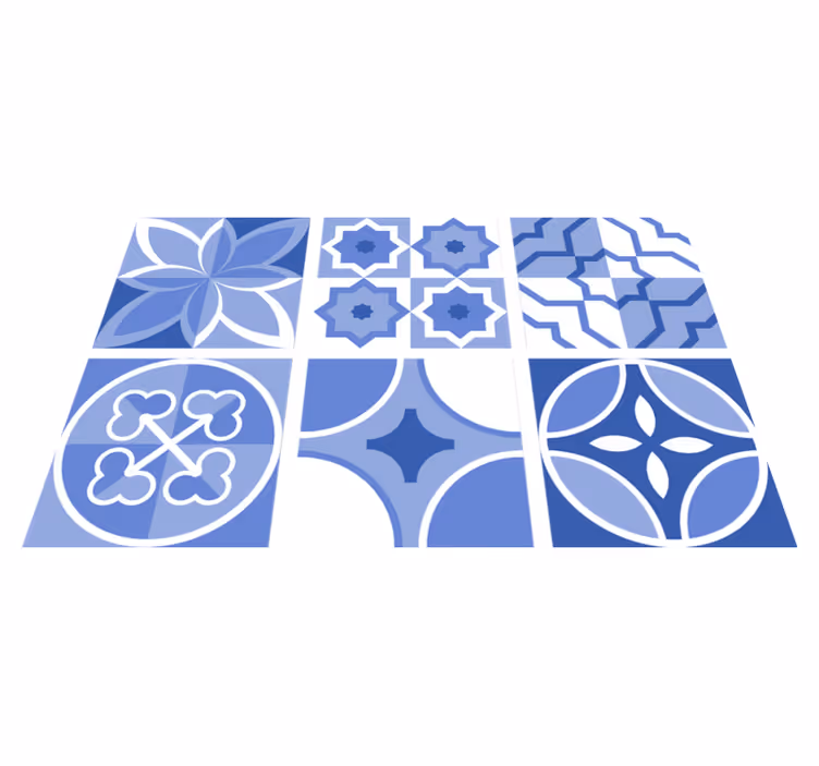 Køkken tæpper azulejos cindito fliser - TenStickers