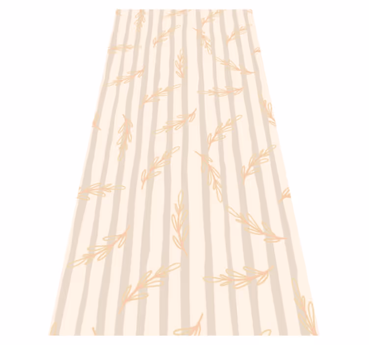 Vinyltæppe til gangen elegant beige - TenStickers