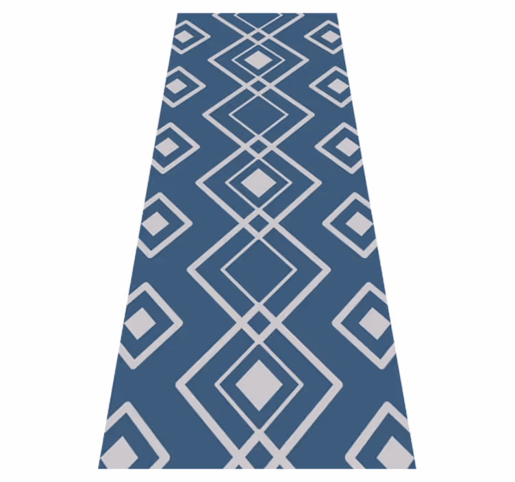 Vinyltæppe til gangen superfresco easy navy geometric - TenStickers