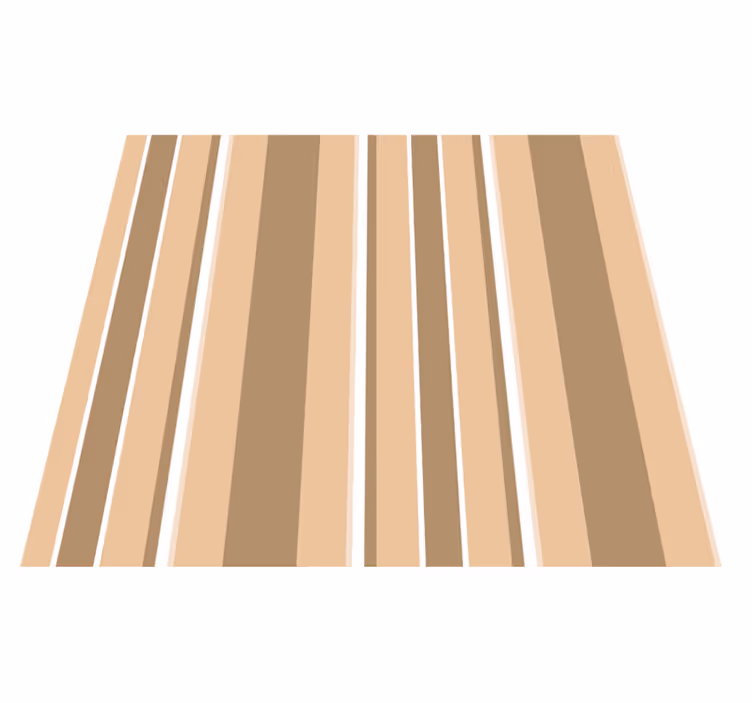 Vinyl tæppe beige tropiske farver palet - TenStickers