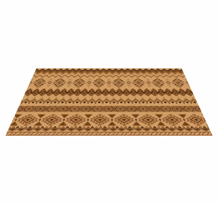 Etniske kilim design vinyl tæpper - TenStickers