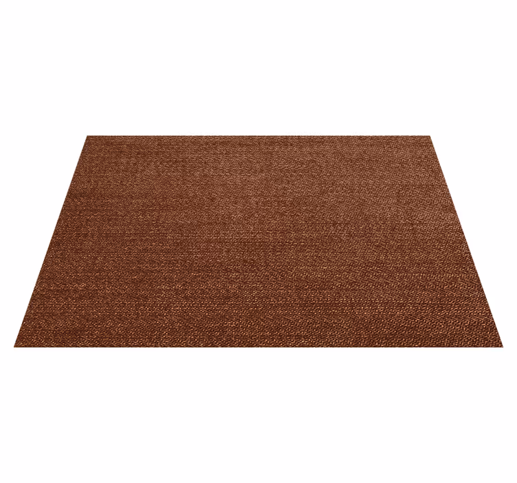 Naturlig fiber vinyl soveværelsetæppe - TenStickers