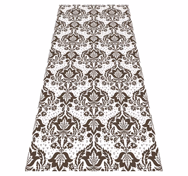 Dekorative blomster vintage vinyl tæpper - TenStickers