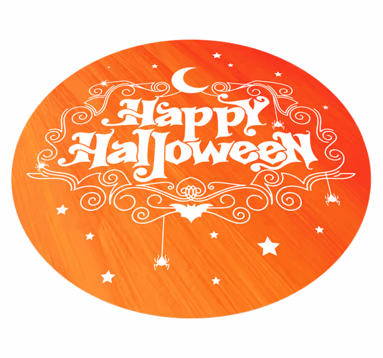 Glade halloween indgangshallen vinyl tæppe - TenStickers