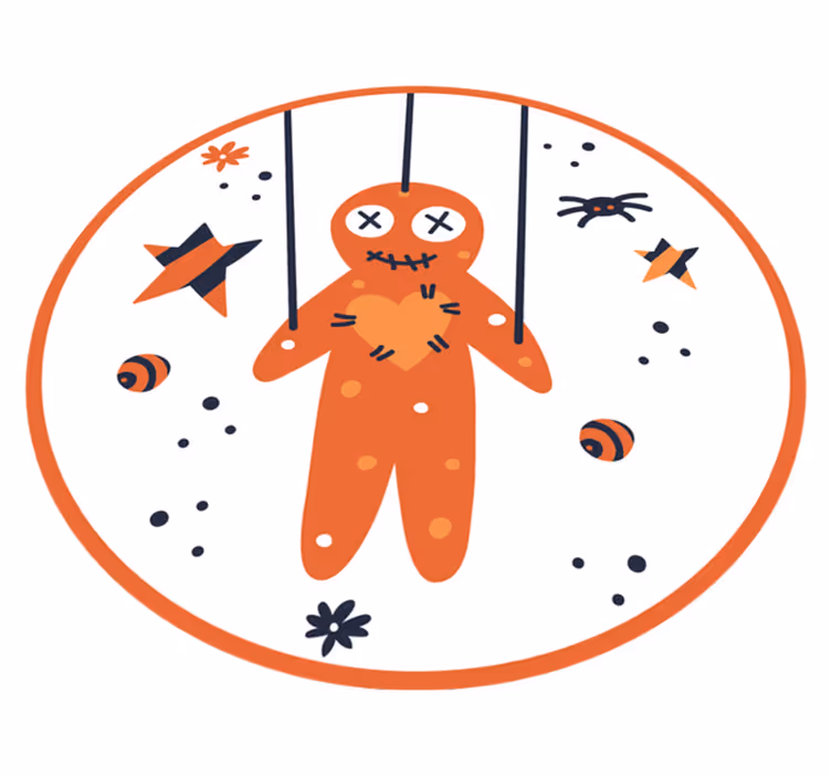 Halloween honningkager vinyltæpper til halloween - TenStickers