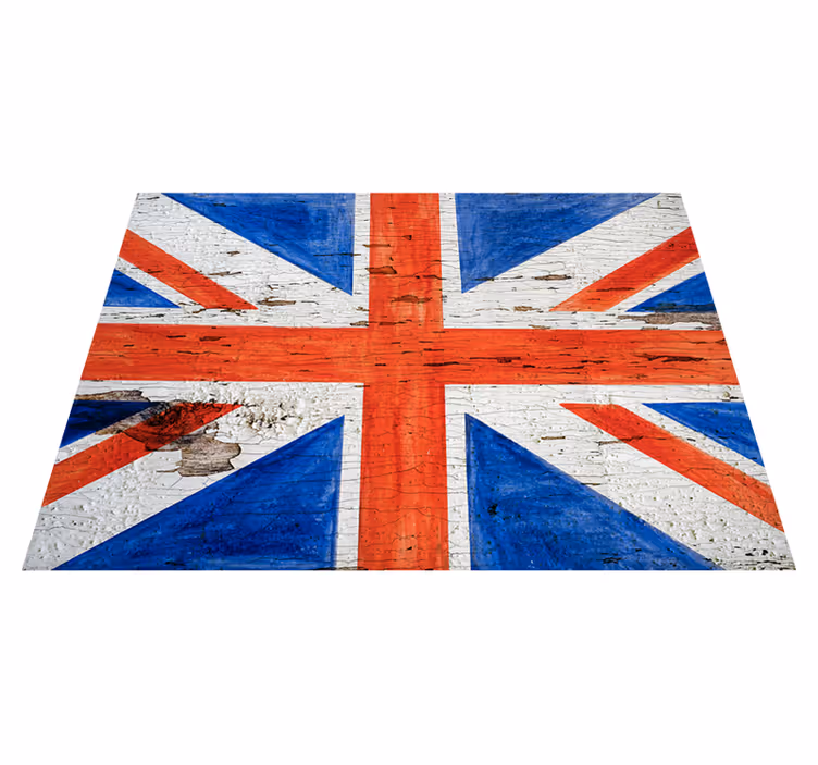 Urban stil uk flag moderne vinyl tæppe - TenStickers