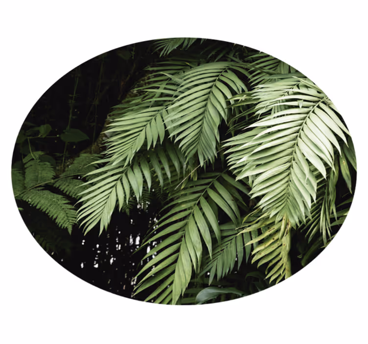 Jungle planter blomster tæpper - TenStickers
