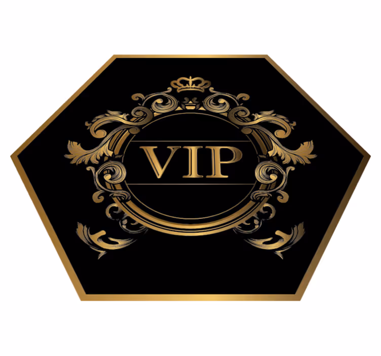 Vinyl tæppe vip stue tæppe - TenStickers