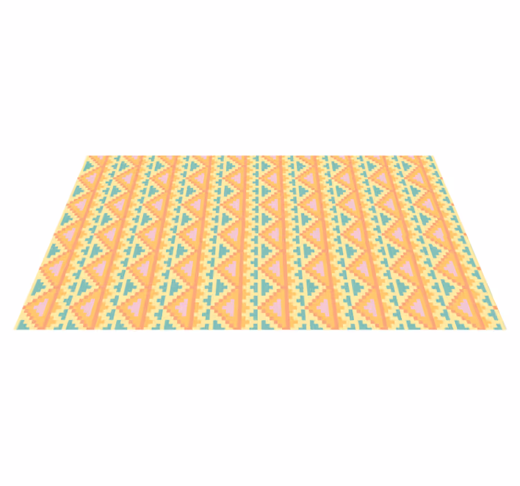 Geometriske aztec geometriske tæpper - TenStickers