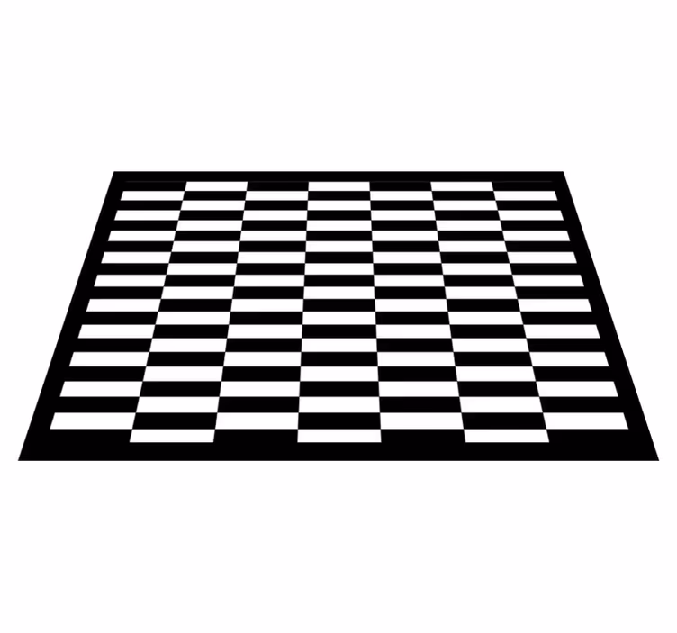 Optiske illusion striber geometriske tæpper - TenStickers