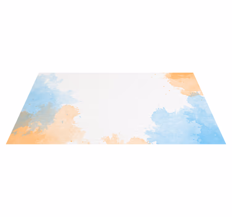 Akvarel himmel moderne tæppe - TenStickers