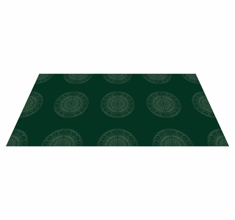 Mandala motiv design mandala vinyl tæppe - TenStickers