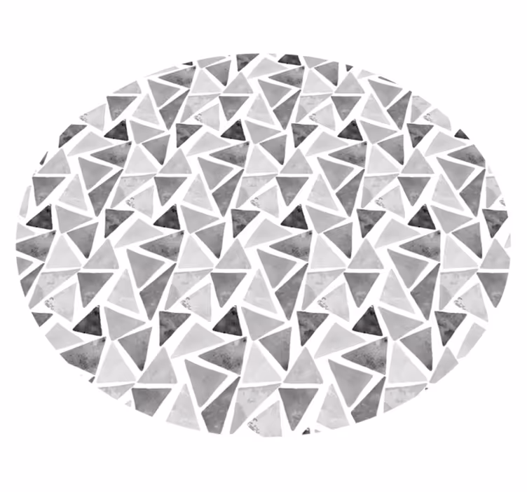 Geometrisk marmor tekstur geometriske vinyl tæppe - TenStickers