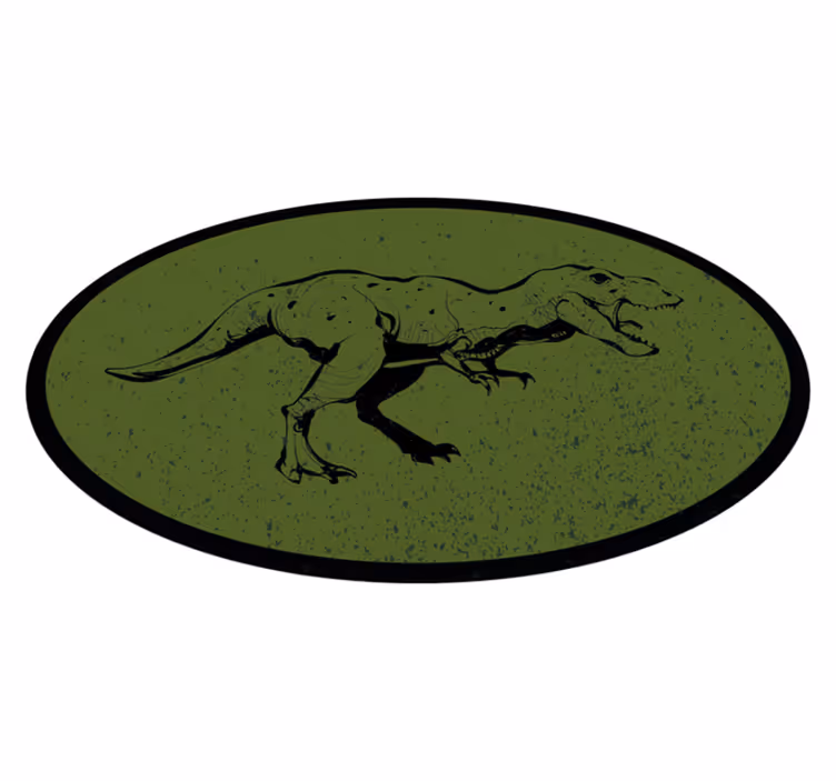 Skræmmende tirannosaurus rex dyretæppe - TenStickers