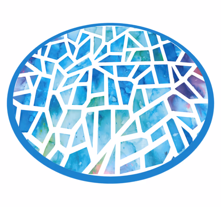 Mosaik design mosaik gulvfliser - TenStickers