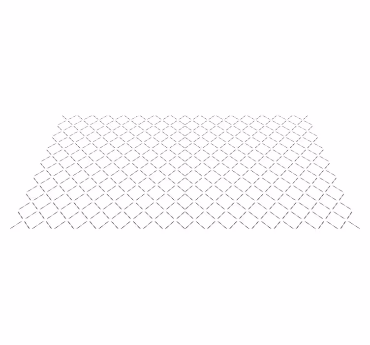 Nordiske diamant geometriske vinyltæpper - TenStickers