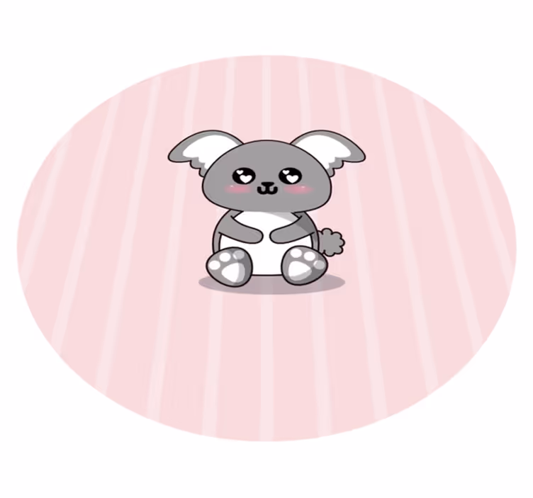 Anime sød koala dyre tæppe - TenStickers