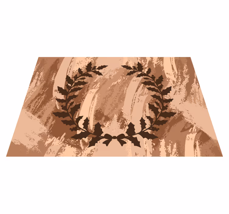 Camouflage elegance vinyltæppe med dyreprint - TenStickers