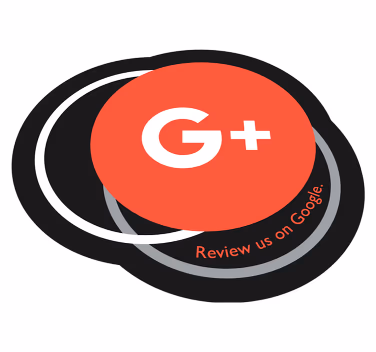 Gennemgå os på google tilpasset tæppe - TenStickers