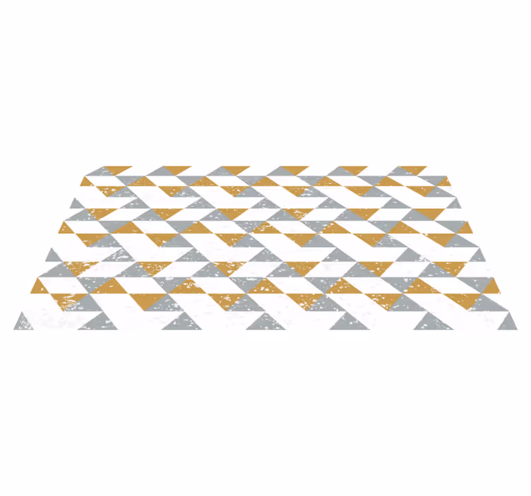 Køkken geometriske grunge køkkenfliser - TenStickers