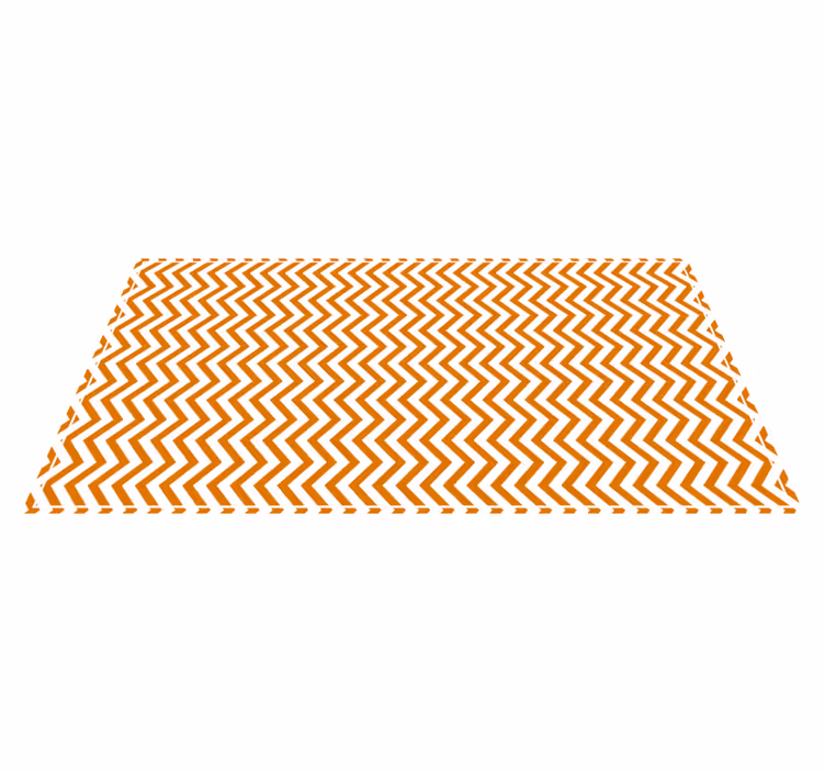 Chevron-motiv vedhæng geometriske vinyl tæppe - TenStickers