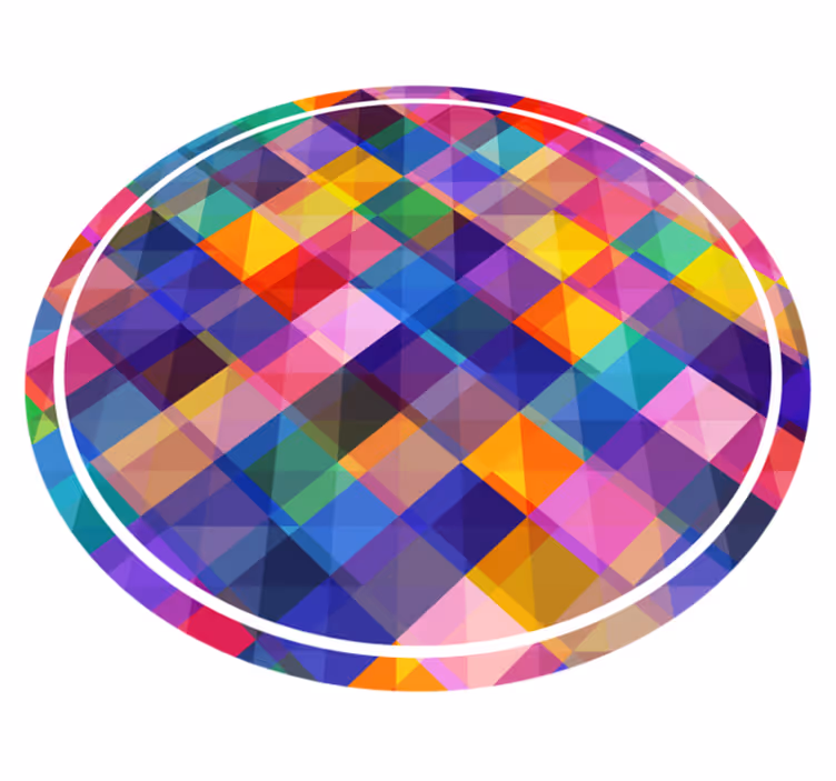 Farverige mosaikfliser køkkenfliser - TenStickers