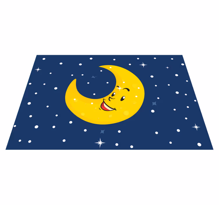 Guld stjerne design stjerne vinyl tæppe - TenStickers