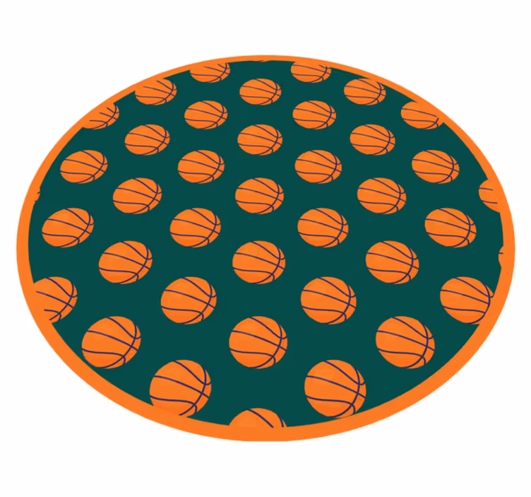 Vej vinyl tæppe basketball idé - TenStickers