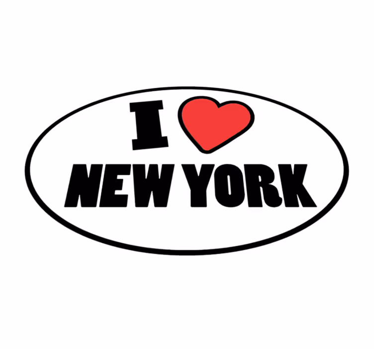 Jeg elsker custom city custom tæppe - TenStickers