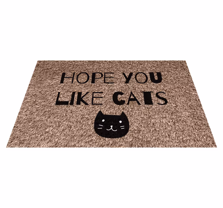 Håber du kan lide katte entréfliser - TenStickers
