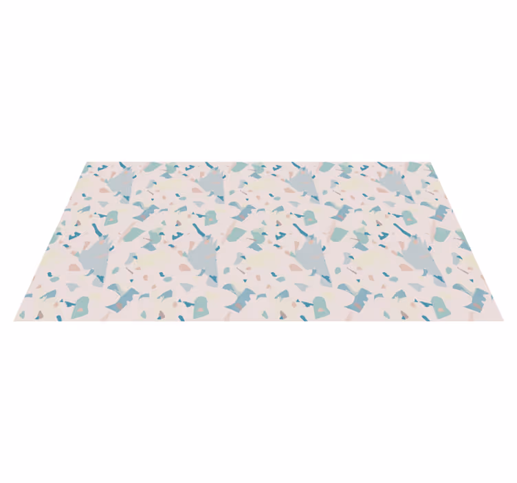 Terrazzo fliser og plader stue tæppe - TenStickers