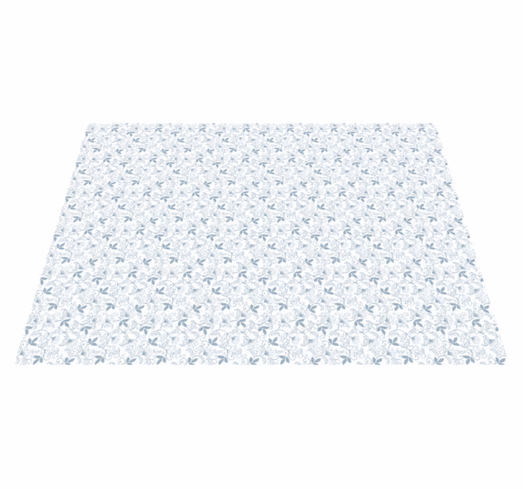 Elegant blomstermønster Blomster og planter vinyltæppe - TenStickers