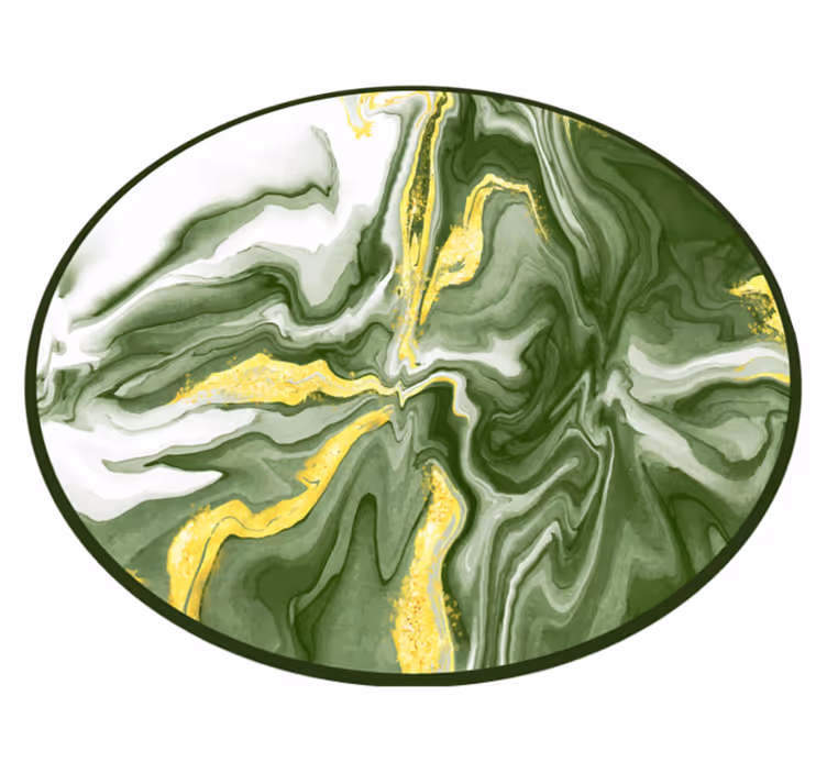 Marmoreret elegance marmor vinyl tæppe - TenStickers
