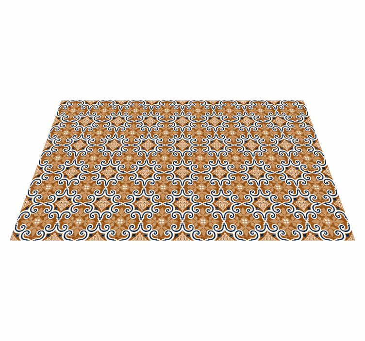 Fliser i cementstil vinyltæpper med fliseeffekt - TenStickers