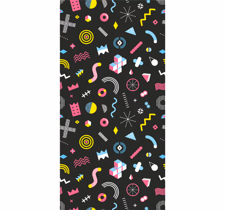 Dynamiske retroformer retro tapet - TenStickers