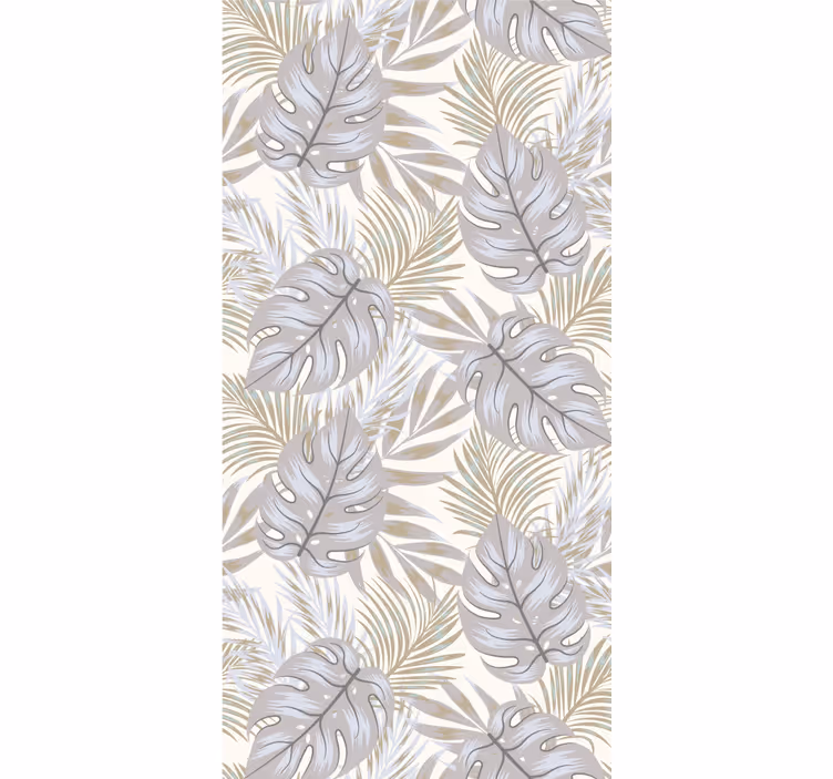 Monstera elegant motiv tapet blade - TenStickers