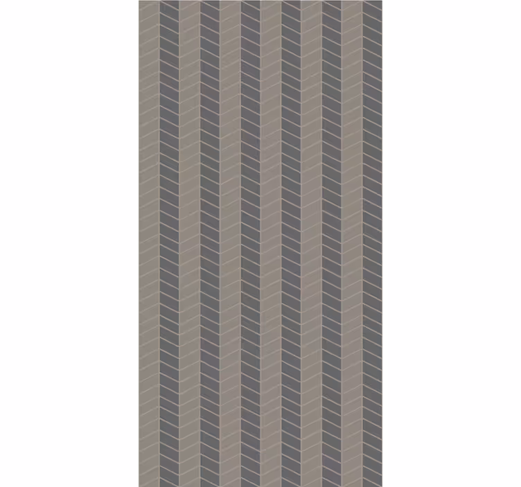 Chevron mønstret design geometrisk tapet - TenStickers