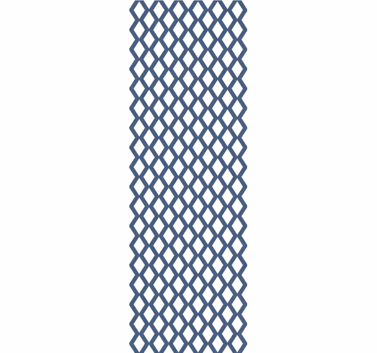 Diamant mønster motiv geometrisk tapet - TenStickers