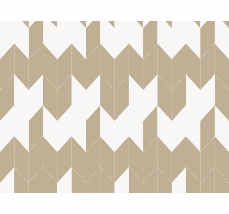 Chevron form design geometrisk tapet - TenStickers
