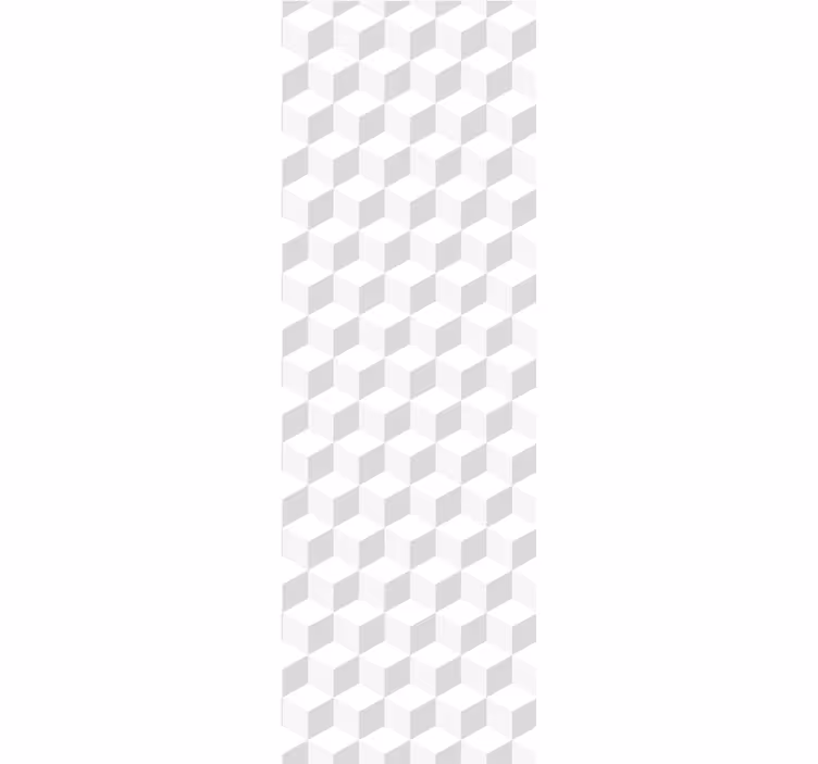 Kubisk tekstur geometrisk tapet - TenStickers