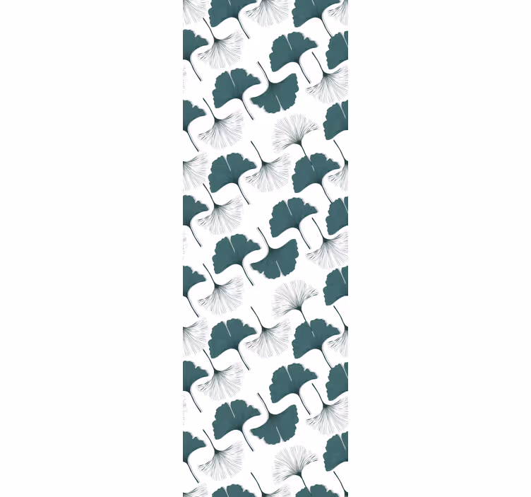 Ginkgo gråt arrangement tapet blade - TenStickers